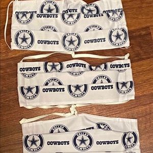 🟣Dallas Cowboy’s Face Masks🟣💲4.99 Shipping PROMO!!